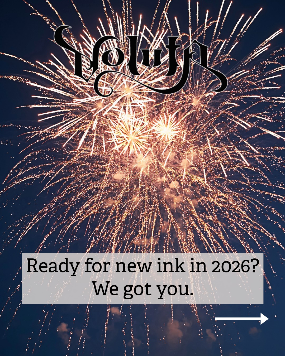New year, new ink.