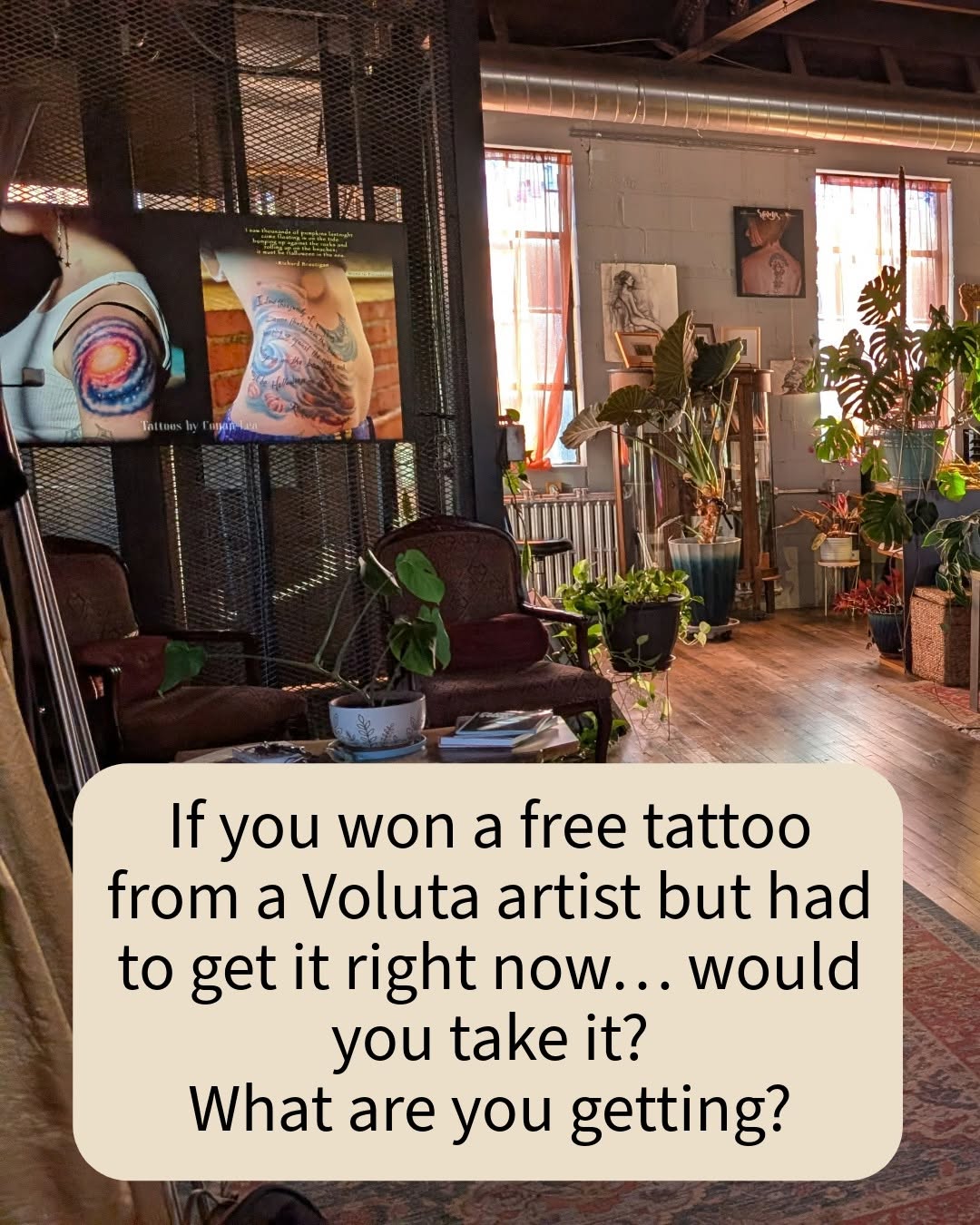 ⏰No time to think! Would you get tattooed right now, and what would you get?
